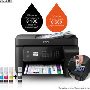 Epson EcoTank L5190 Imprimante multifonction à réservoirs rechargeables